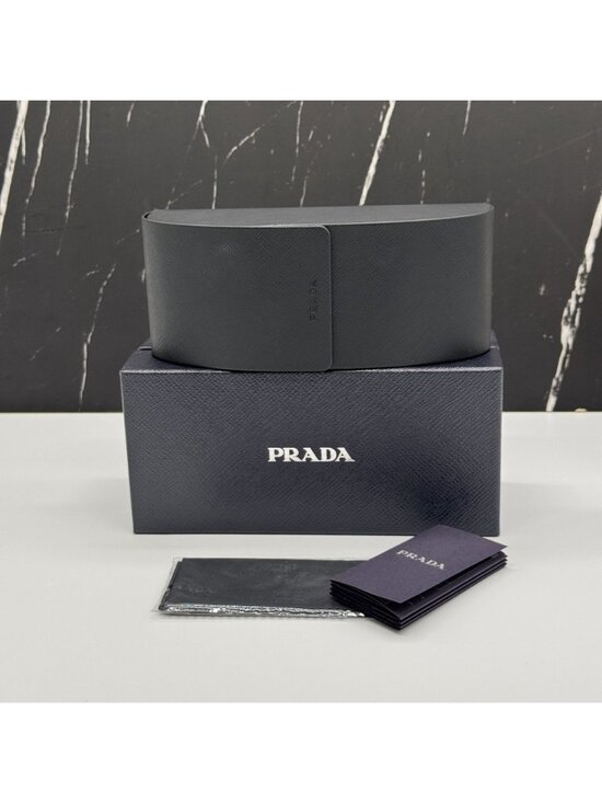 NEW PRADA PR28ZS 16K90A SUNGLASSES PR 28ZS 16K90A OVERSIZED BLACK WOMEN SPR 28Z main image 4